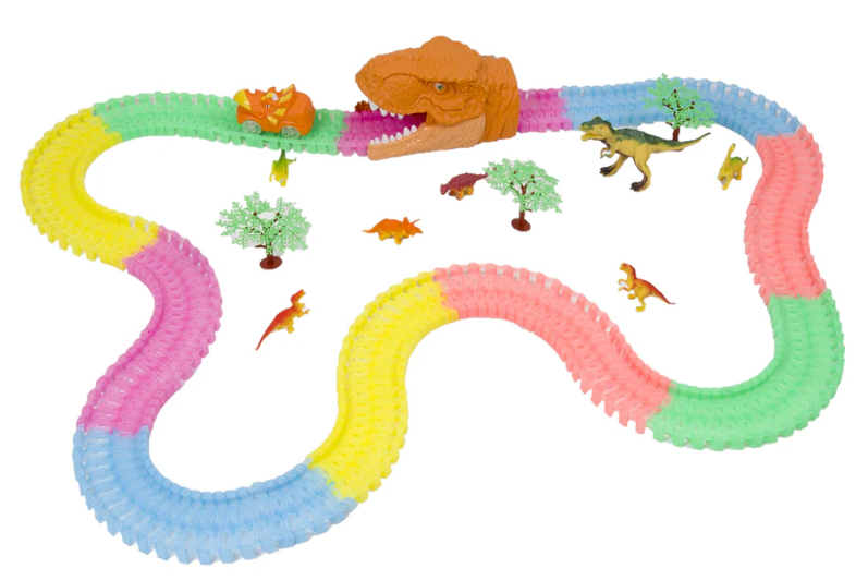 Dino Series Twister Track Glow