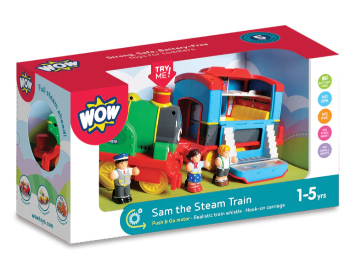 WOW Sam The Steam Train