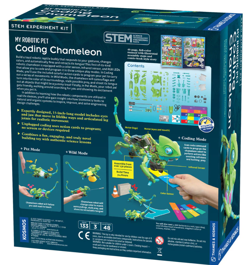 Coding Chameleon My Robotic Pet