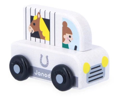 Horse Truck Crossroads Countryside