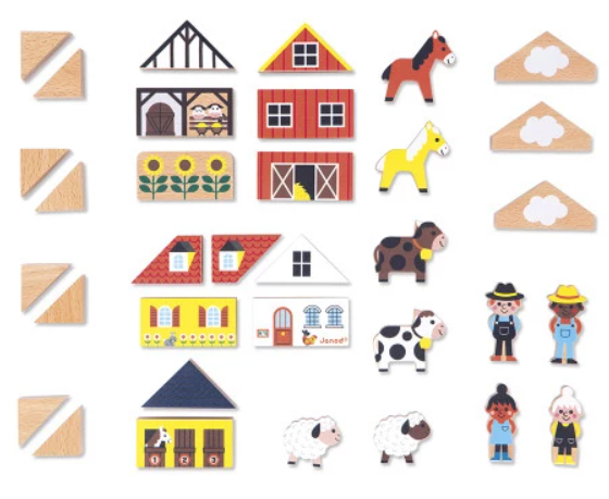 Crossroads Countryside Building Blocks