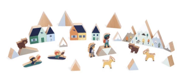 White Valley Building Blocks Crossroads