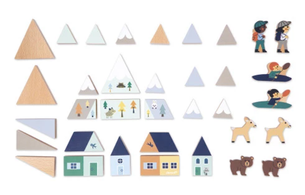 White Valley Building Blocks Crossroads