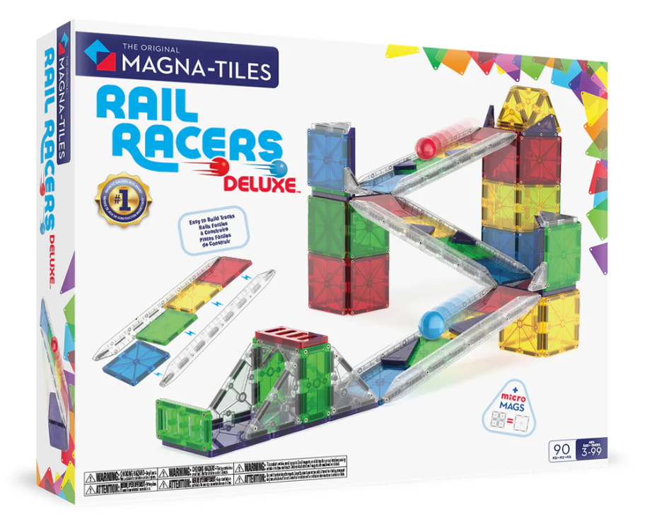 Rail Racers Deluxe 90Pc Magnatiles