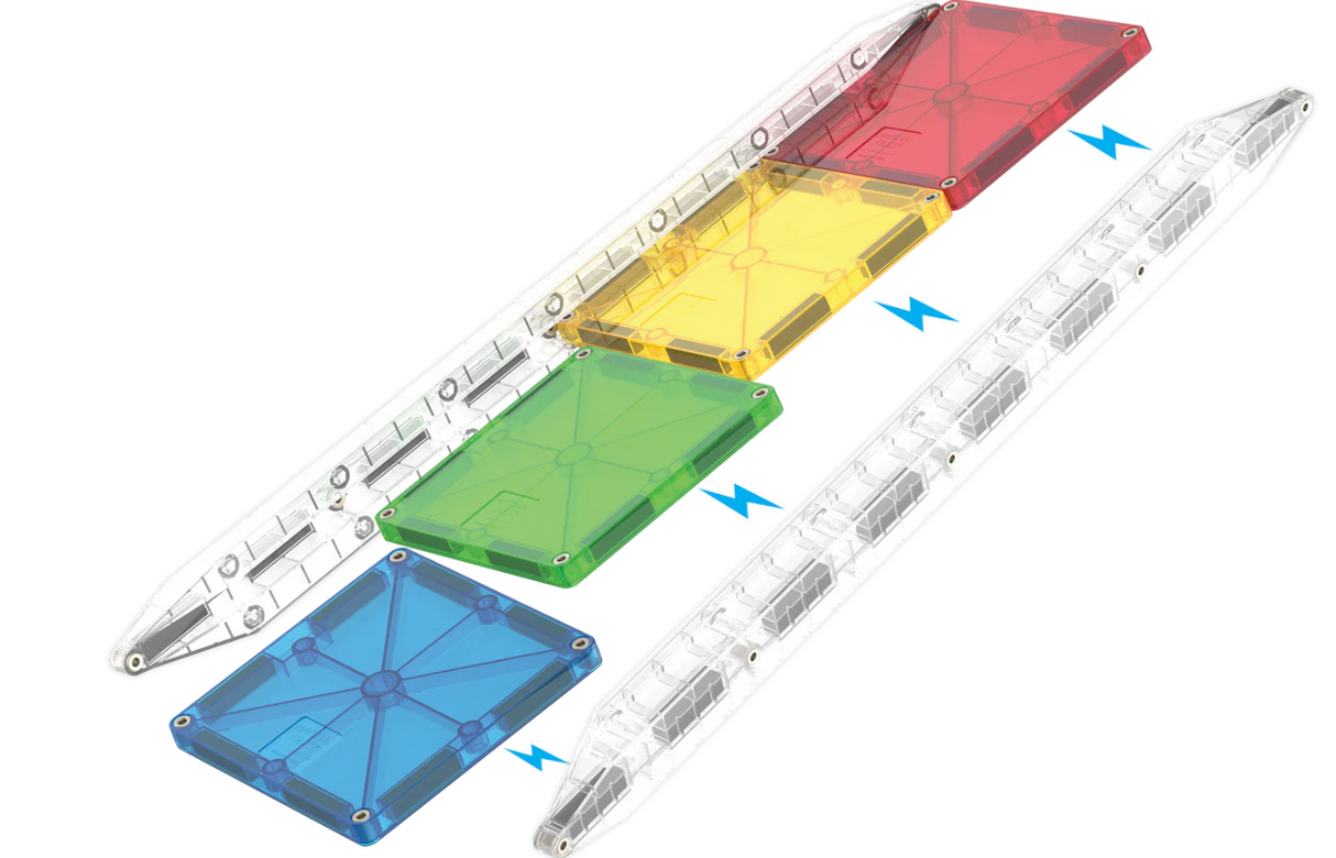 Rail Racers Deluxe 90Pc Magnatiles