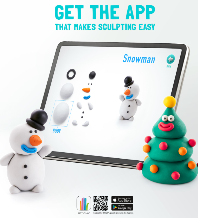 Winter Holidays Hey Clay