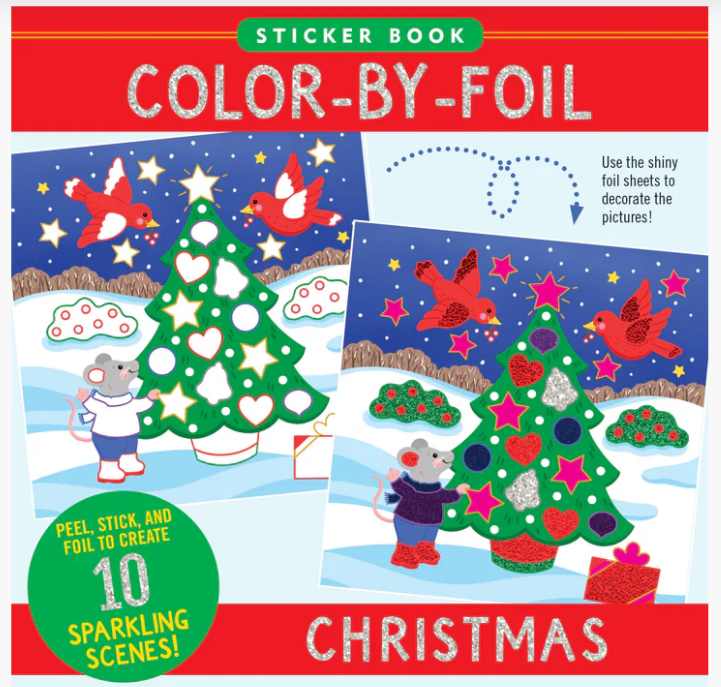 Christmas Color By Foil