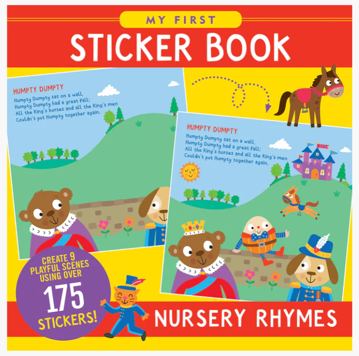 My First Nursery Rhymes Sticker Book
