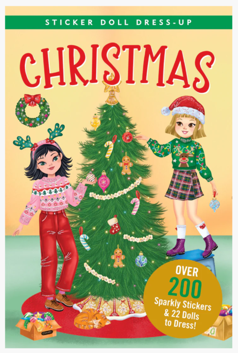 Christmas Sticker Doll Dress Up