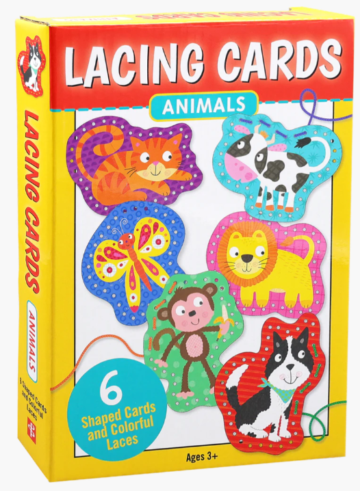 Animals Lacing Cards