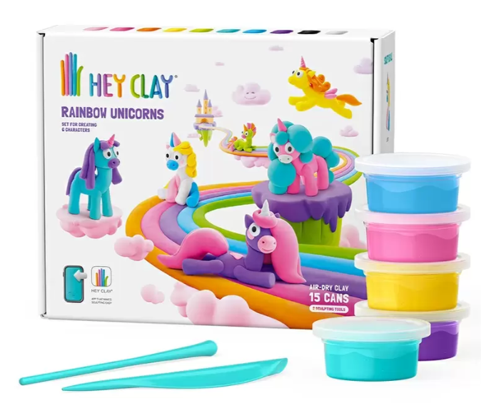 Hey Clay Rainbow Unicorns