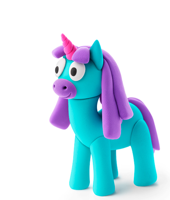 Hey Clay Rainbow Unicorns