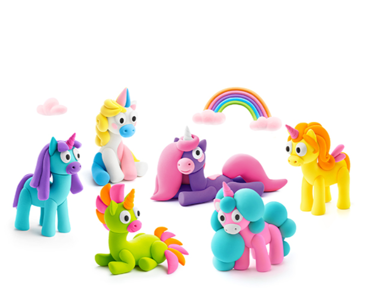 Hey Clay Rainbow Unicorns