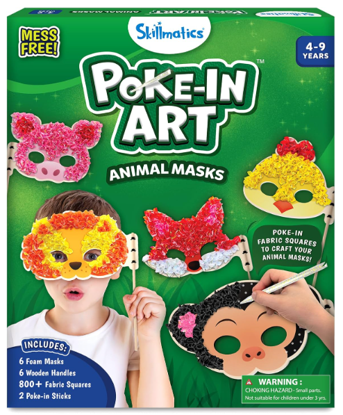 Animal Masks Poke In Art
