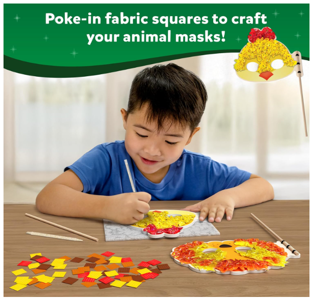 Animal Masks Poke In Art