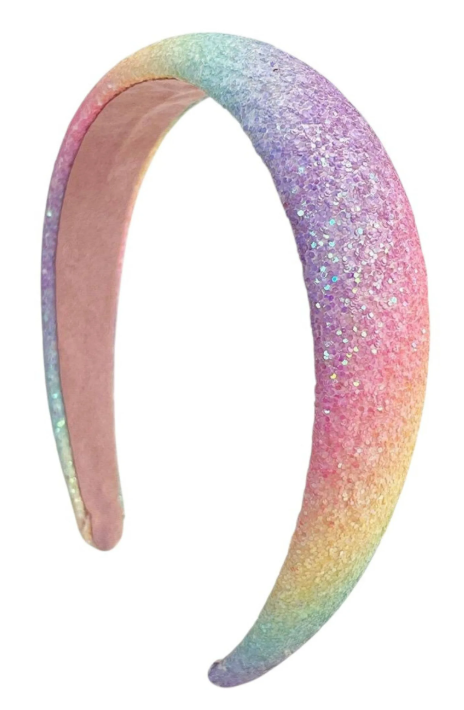 Pastel Glitter Headband