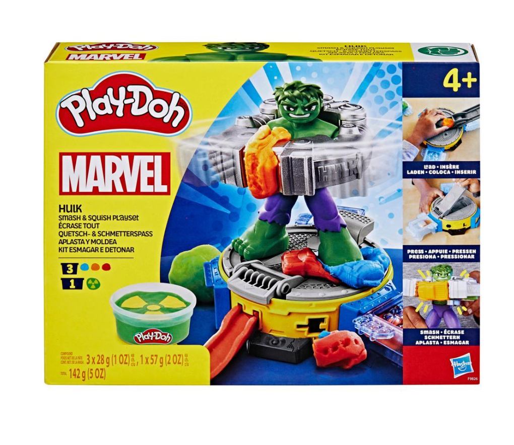 Play-Doh Marvel Hulk Smash & Squish Playset