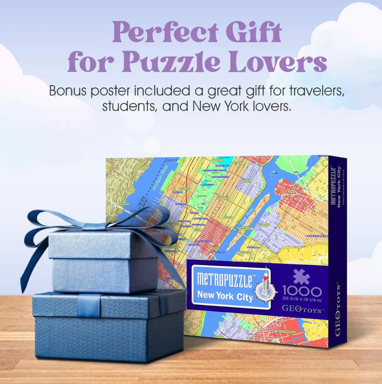 1000 pc New York Metro Puzzle