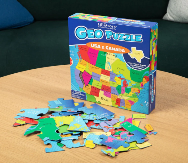 69 pc USA & Canada Puzzle