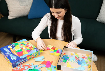 69 pc USA & Canada Puzzle