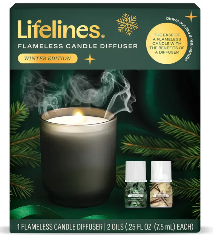 Flameless Candle Diffuser Winter Edition
