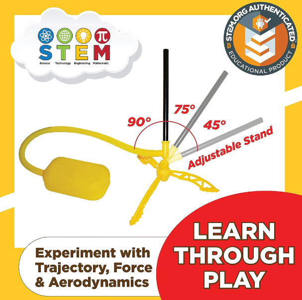 Jr Glow Stomp Rockets 7 Rockets