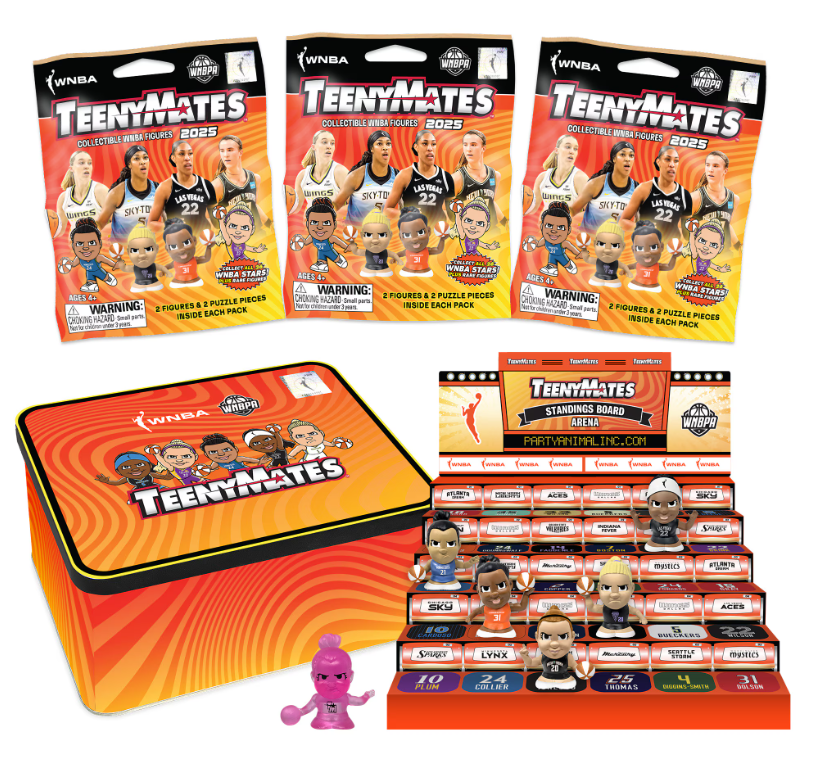 WNBA Collector Tin 2025 Teenymates