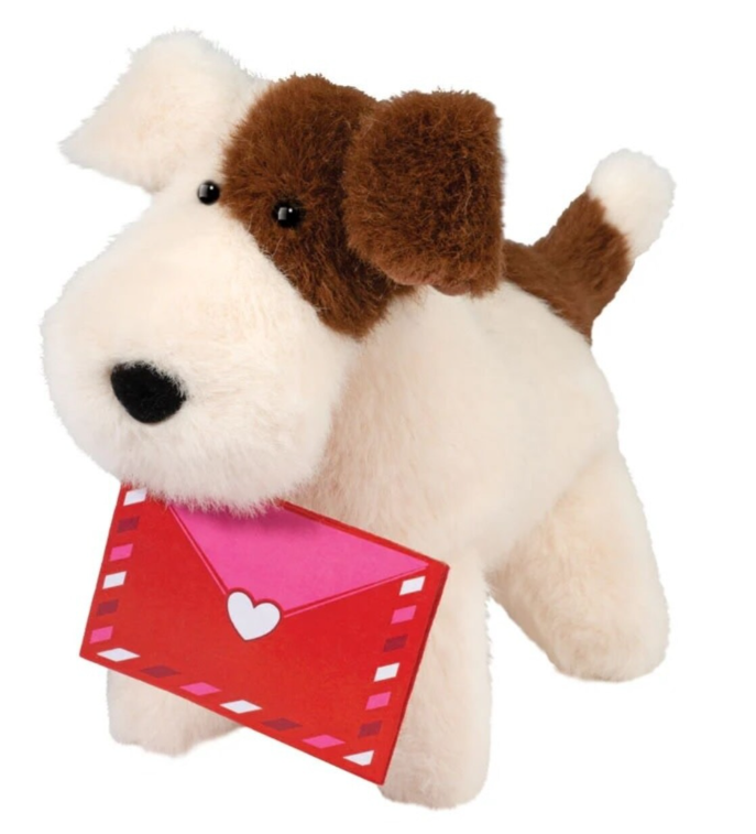 Valentine Muzzle Dog With Card