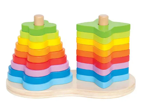 Double Rainbow Stacker