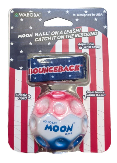 Star And Stripes Bounceback Moon Ball