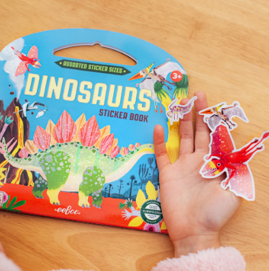 Dinosaurs Shiny Stickers
