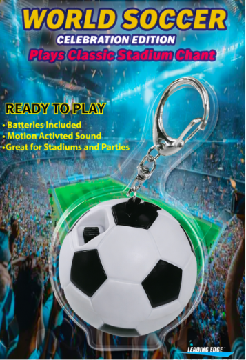World Soccer Key Chain