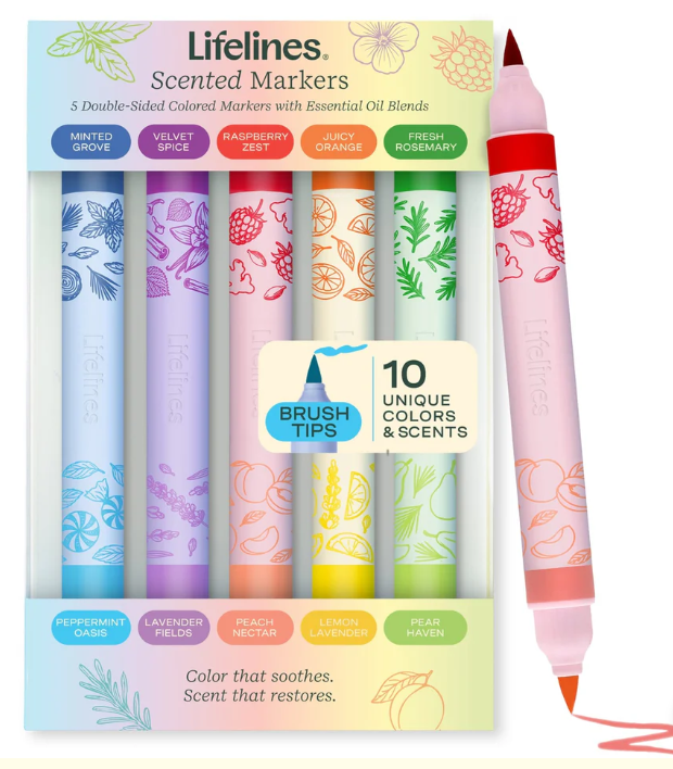 10 Pc Scented Markers