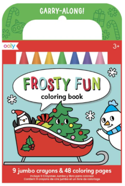 Frosty Fun Carry Along Coloring Book