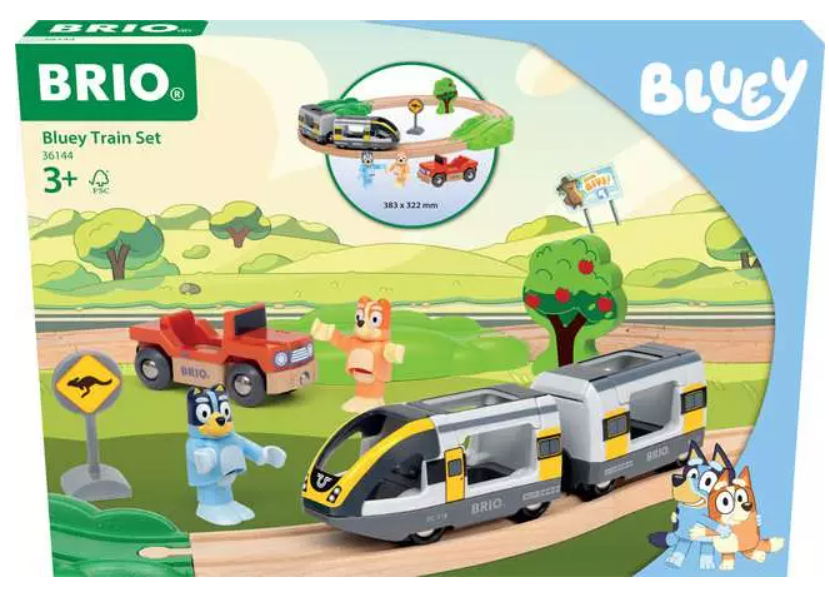 Bluey Train Set