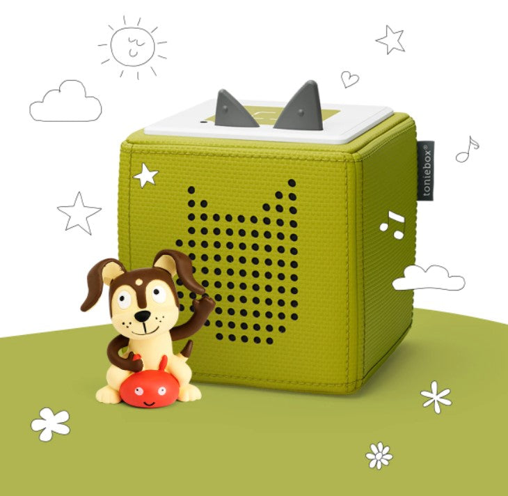 Toniebox Starter Set Green with Playtime Puppy