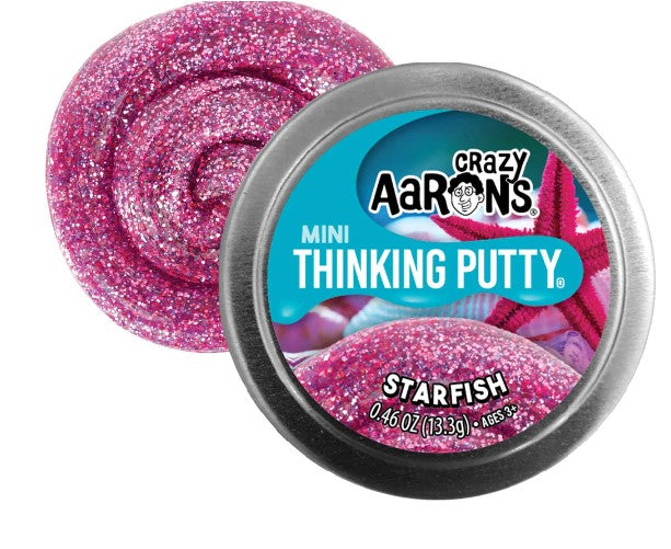 Mini Tin Starfish Trend Thinking Putty