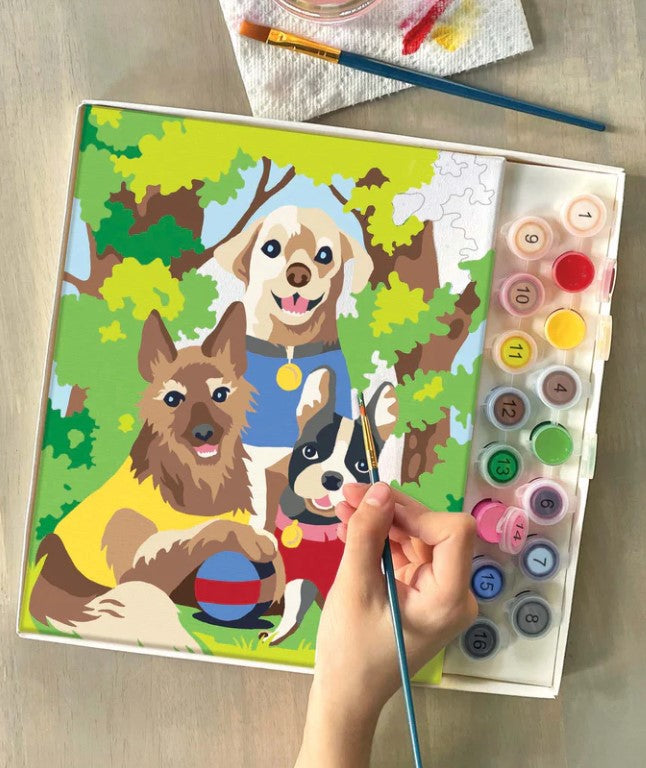 iHeartArt Paint By Number Dogs Day Out