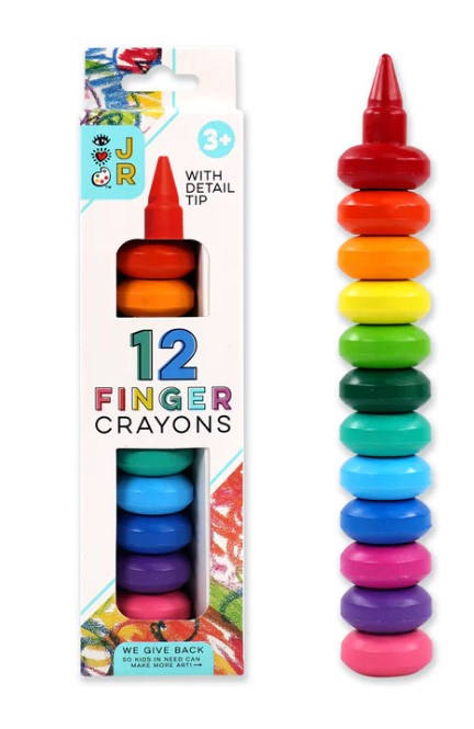Crayons Jr 12 Finger Crayons
