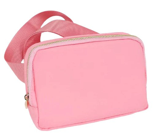 Pink Waist Bag Varsity