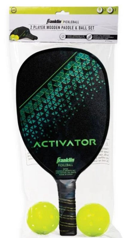 Activator 2 Player Wood Paddle and Ball SE