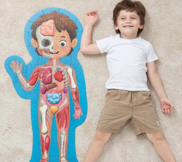 60 pc Human Body Floor Puzzle