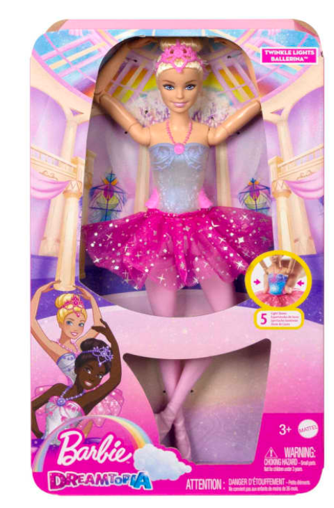 Twinkle Lights Ballerina Barbie®