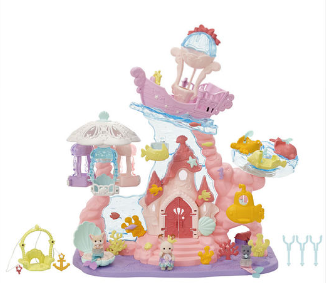Calico Critters Baby Mermaid Castle