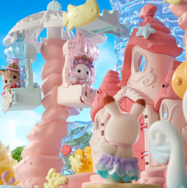 Calico Critters Baby Mermaid Castle