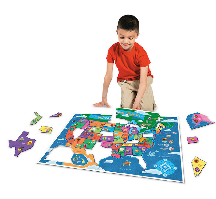 54 pc USA Floor Puzzle