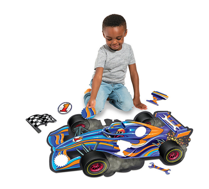 48 pc Racecar Floor Puzzle