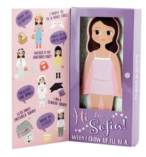 Sophia Dress Up Doll Magnetic