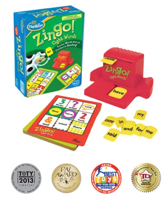 Zingo Sight Words