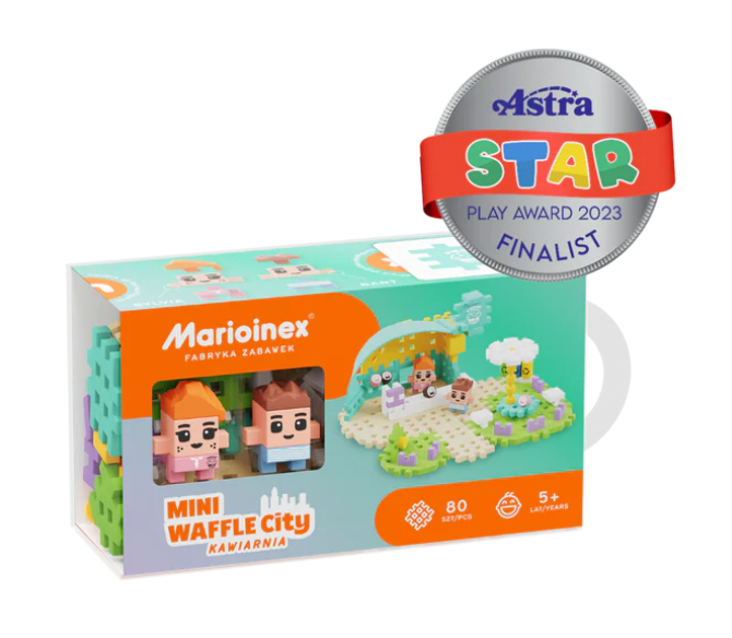 Mini Waffle City - Cafe - 80 pieces